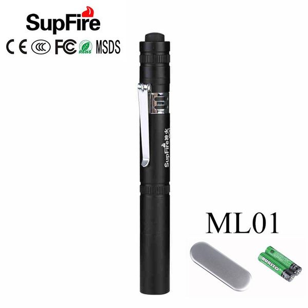 flashlights torches supfire handy pen light ml01 mini nursing inspection led torch professional 2* battery
flashlights torches supfire handy pen light ml01 mini nursing inspection led torch professional 2* battery
