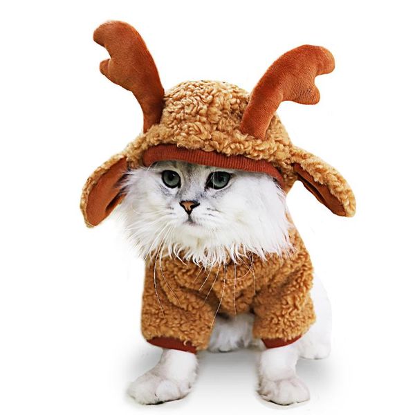 cat costumes genuine jucy pobby winter pet clothes for cats coat jacket cotton, & dog ,cute elk cosplay.
cat costumes genuine jucy pobby winter pet clothes for cats coat jacket cotton, & dog ,cute elk cosplay.