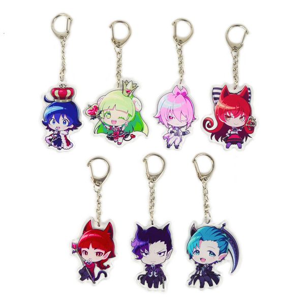 cartoon keychains keychain 1pcs anime ring mairimashita iruma-kun acrylic animation game peripheral epoxy pendant gift y502, Silver
cartoon keychains keychain 1pcs anime ring mairimashita iruma-kun acrylic animation game peripheral epoxy pendant gift y502, Silver