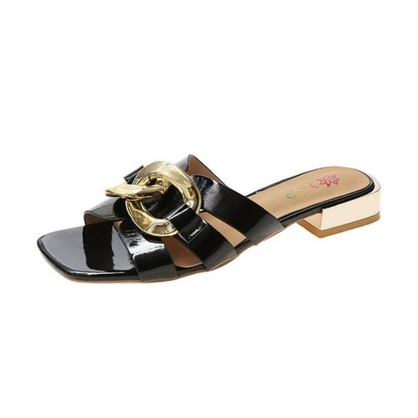 slippers women's shoes 2021 summer fashion outer wear one-word thick with square toe korean ins style, Black
slippers women's shoes 2021 summer fashion outer wear one-word thick with square toe korean ins style, Black