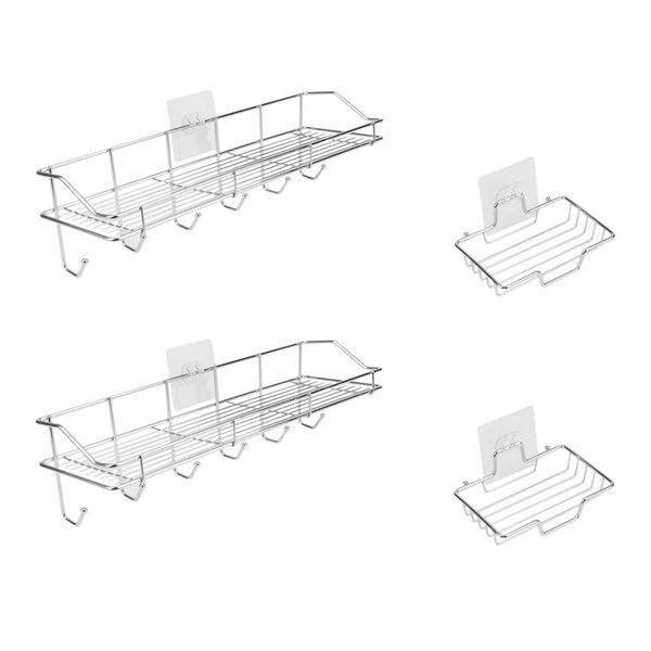 soap dishes shower caddy basket shelf with dish holder 4-pack, space aluminum organizer wall mounted rustproof shelves
soap dishes shower caddy basket shelf with dish holder 4-pack, space aluminum organizer wall mounted rustproof shelves