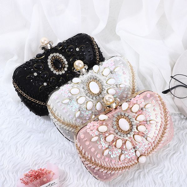 fashion evening bag style oval acrylic chain shoulder atmosphere diamond satin women's dinner
fashion evening bag style oval acrylic chain shoulder atmosphere diamond satin women's dinner