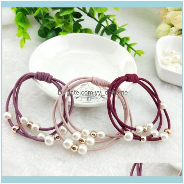jewelry jewelrywomen pearl head rope seamless towel ring girl tie hair band ladies headwear clips & barrettes drop delivery 2021 54lsy, Golden;silver
jewelry jewelrywomen pearl head rope seamless towel ring girl tie hair band ladies headwear clips & barrettes drop delivery 2021 54lsy, Golden;silver