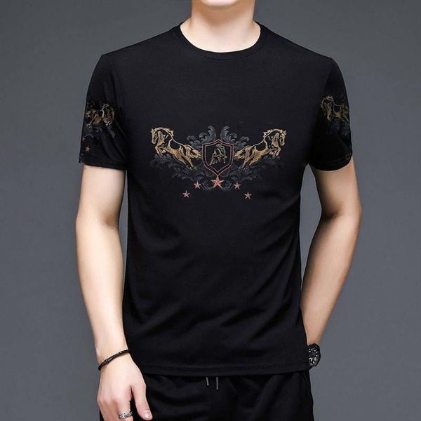 men's korean summer short sleeve t shirt, White;black
men's korean summer short sleeve t shirt, White;black