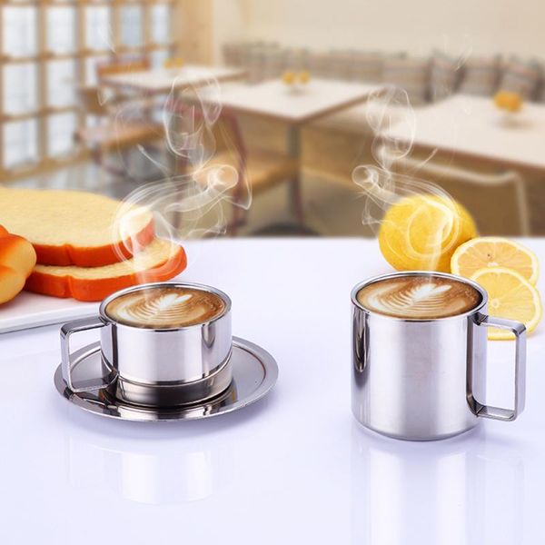 mugs 200/300ml stainless steel vacuum coffee cup double-layer water mug with handle anti-scalding mirror polished
mugs 200/300ml stainless steel vacuum coffee cup double-layer water mug with handle anti-scalding mirror polished