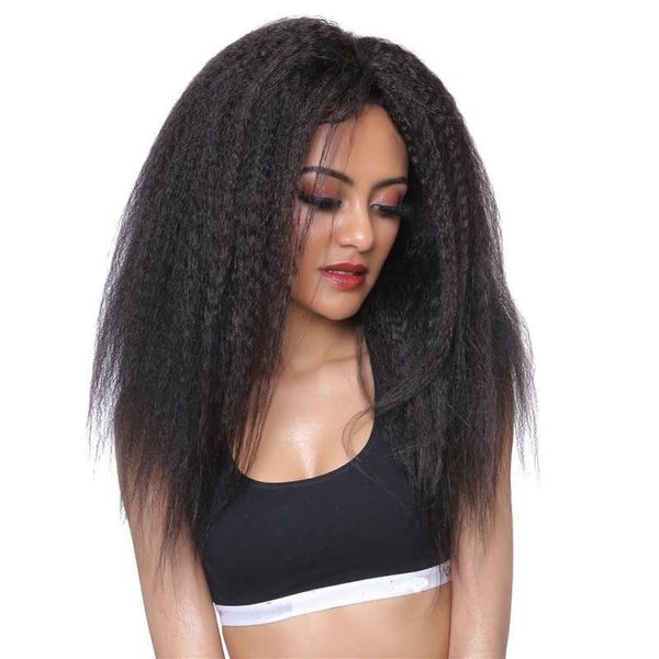 lace wigs pre plucked with baby hair brazilian remy kinky straight human hair wigs glueless 13x4 lace frontalwigs 150% density, Black;brown
lace wigs pre plucked with baby hair brazilian remy kinky straight human hair wigs glueless 13x4 lace frontalwigs 150% density, Black;brown