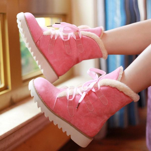 boots women winter snow women's warm ankle ladies big size flat woman lace up casual shoes female fashion footwear plush, Black
boots women winter snow women's warm ankle ladies big size flat woman lace up casual shoes female fashion footwear plush, Black