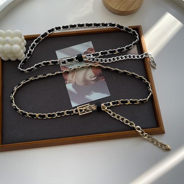 belts fashion golden silver waist chain accessories metal for ladies dresses suits trousers decoration belt, Black;brown
belts fashion golden silver waist chain accessories metal for ladies dresses suits trousers decoration belt, Black;brown