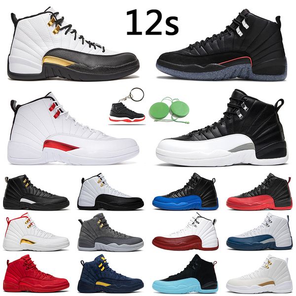 12s playoff men basketball shoes utility grind university gold reverse flu game twist mens trainer
12s playoff men basketball shoes utility grind university gold reverse flu game twist mens trainer