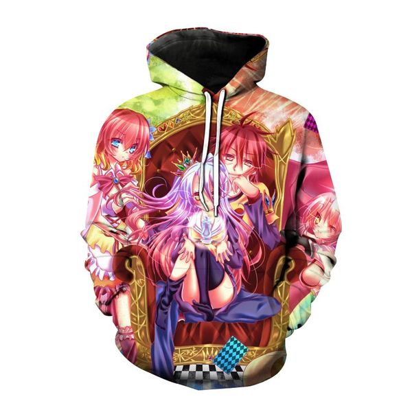 women's hoodies & sweatshirts anime no game life 3d fashion men women long sleeve hoodie slim boy girl oversized sweatshirt cosplay c, Black
women's hoodies & sweatshirts anime no game life 3d fashion men women long sleeve hoodie slim boy girl oversized sweatshirt cosplay c, Black