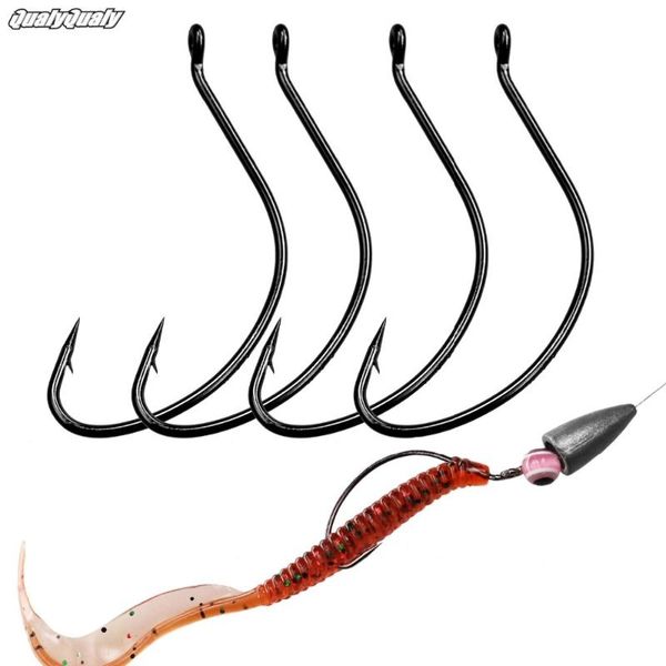 fishing hooks 50pcs/lot wide gap high-carbon steel 6#-3/0# crank hook lure worm pesca for soft bait tackle
fishing hooks 50pcs/lot wide gap high-carbon steel 6#-3/0# crank hook lure worm pesca for soft bait tackle