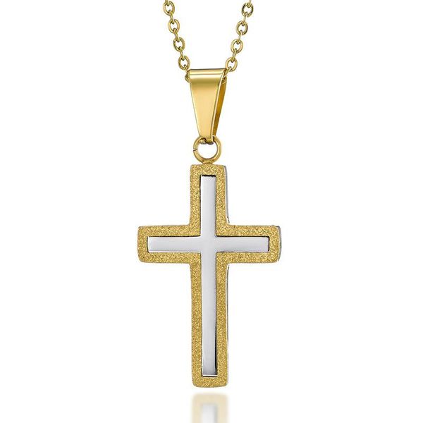 fashion men's stainless steel necklace golden / silver chain cross pendant necklaces for women men party jewelry colgante hombre
fashion men's stainless steel necklace golden / silver chain cross pendant necklaces for women men party jewelry colgante hombre