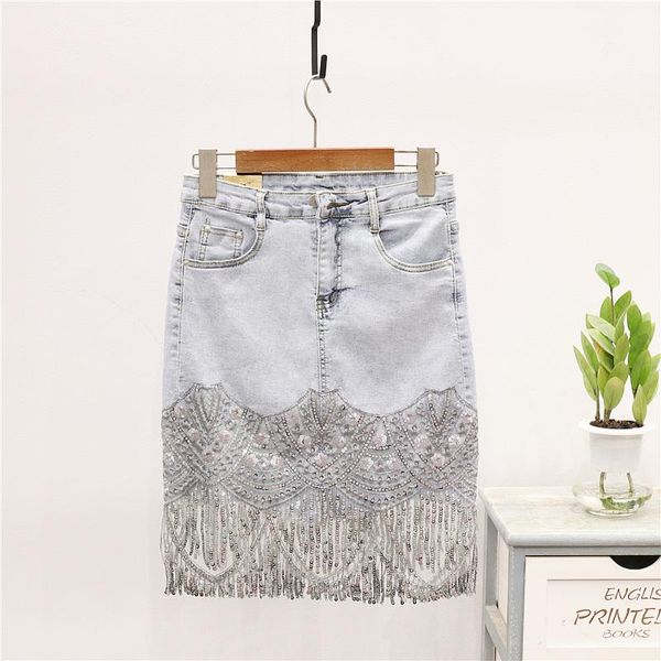 skirts fashion summer women sequins tassel high waist denim skirt washed blue casual slim short jeans streetwear female, Black
skirts fashion summer women sequins tassel high waist denim skirt washed blue casual slim short jeans streetwear female, Black