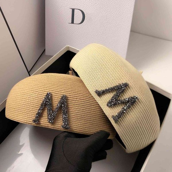 fashionable new braided beret for women autumn summer m straw hat net
fashionable new braided beret for women autumn summer m straw hat net