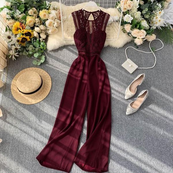 fashion hollow lace bodysuit womens rompers spring summer sleeveless patchwork solid jumpsuit elegant women romper w1993, Black;white
fashion hollow lace bodysuit womens rompers spring summer sleeveless patchwork solid jumpsuit elegant women romper w1993, Black;white