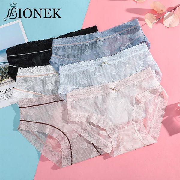 women's panties bionek for woman underwear lace breathable comfort lingerie female briefs panty solid color underpants, Black;pink
women's panties bionek for woman underwear lace breathable comfort lingerie female briefs panty solid color underpants, Black;pink