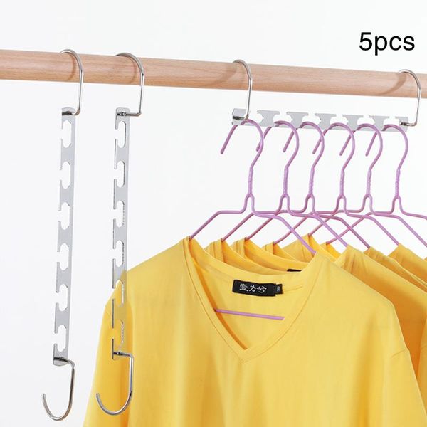 hangers & racks 5 pcs multifunctional magic clothes hanging chain metal closet shirts tidy save space clothing organizer
hangers & racks 5 pcs multifunctional magic clothes hanging chain metal closet shirts tidy save space clothing organizer