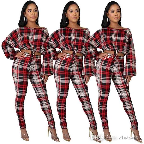 spring two piece pants set women casual tracksuit new plaid printing long sleeve round neck plus size outfits, Gray
spring two piece pants set women casual tracksuit new plaid printing long sleeve round neck plus size outfits, Gray