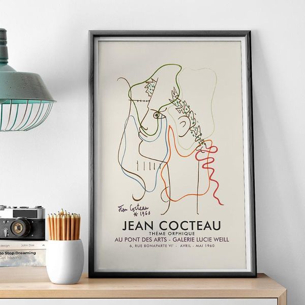 paintings canvas painting posters and prints pictures on the wall jean cocteau frence modern artist abstract home decor
paintings canvas painting posters and prints pictures on the wall jean cocteau frence modern artist abstract home decor