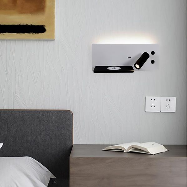 table lamps sanmusion wall mounted led lamp bedroom headboard reading desk book lights with 5v usb charger port wireless chager shelf
table lamps sanmusion wall mounted led lamp bedroom headboard reading desk book lights with 5v usb charger port wireless chager shelf
