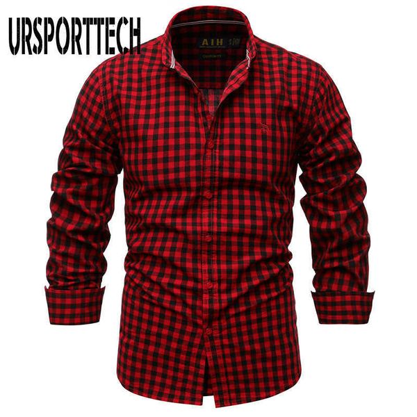 ursporttech plaid shirt men spring autumn 3/4 sleeves 100% cotton shirt men's slim fit business casual shirts 210528, White;black
ursporttech plaid shirt men spring autumn 3/4 sleeves 100% cotton shirt men's slim fit business casual shirts 210528, White;black