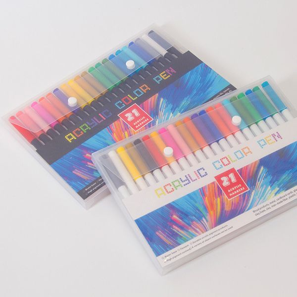 Acrylic Paint Marker Pen Set Permanent 21 Colors Watercolor Pen For Ceramic Rock Glass Porcelain Mug Wood Fabric Canvas Painting
Acrylic Paint Marker Pen Set Permanent 21 Colors Watercolor Pen For Ceramic Rock Glass Porcelain Mug Wood Fabric Canvas Painting