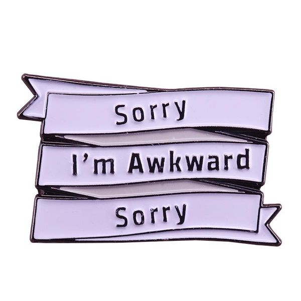hair clips & barrettes sorry, i'm embarrassed badge introverted social embarrassment pin funny nerd gift, Golden;silver
hair clips & barrettes sorry, i'm embarrassed badge introverted social embarrassment pin funny nerd gift, Golden;silver