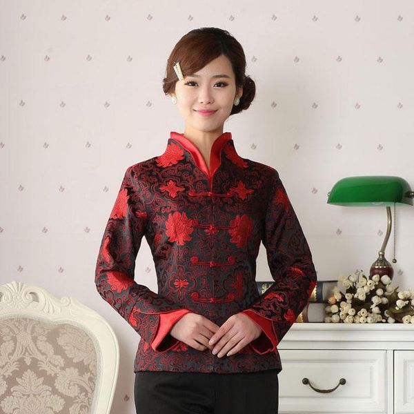 women's jackets women plus size tangsuit female coat autumn winter long sleeve jacket slim casual chaquetas chinese evening party oveco, Black;brown
women's jackets women plus size tangsuit female coat autumn winter long sleeve jacket slim casual chaquetas chinese evening party oveco, Black;brown