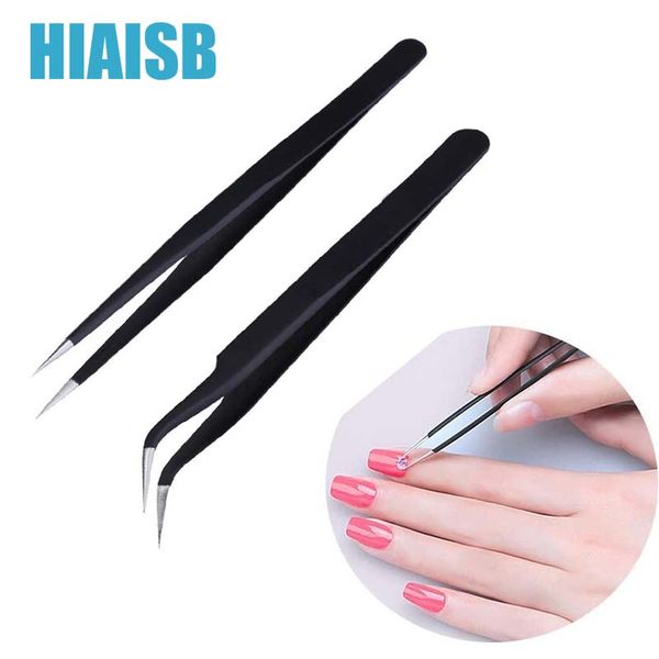nail art tweezers rhinestone picker tool sticker decal decor eyelash extension blackhead foil placer pinzas, Silver
nail art tweezers rhinestone picker tool sticker decal decor eyelash extension blackhead foil placer pinzas, Silver