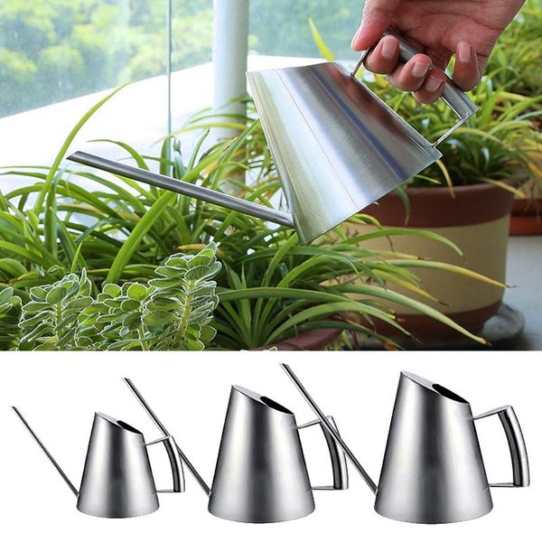 watering equipments long mouth water can stainless steel pot large capacity kettle gardening tool
watering equipments long mouth water can stainless steel pot large capacity kettle gardening tool