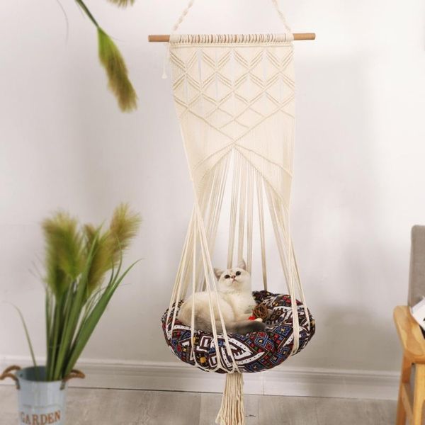 cat beds & furniture cool hammock summer for with hook swing hanging weave bed small/middle size cats relaxing
cat beds & furniture cool hammock summer for with hook swing hanging weave bed small/middle size cats relaxing