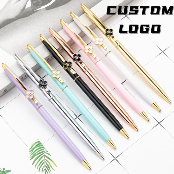 ballpoint pens 1pcs metal four leaf clover clip writing handle custom school office supplies kawaii logo gift, Blue;orange
ballpoint pens 1pcs metal four leaf clover clip writing handle custom school office supplies kawaii logo gift, Blue;orange
