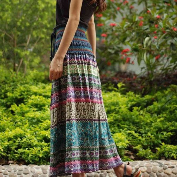 boho floral a line womens skirts maxi elastic high waist sashes vintage pleated skirtssummer fashion clothes female, Black
boho floral a line womens skirts maxi elastic high waist sashes vintage pleated skirtssummer fashion clothes female, Black