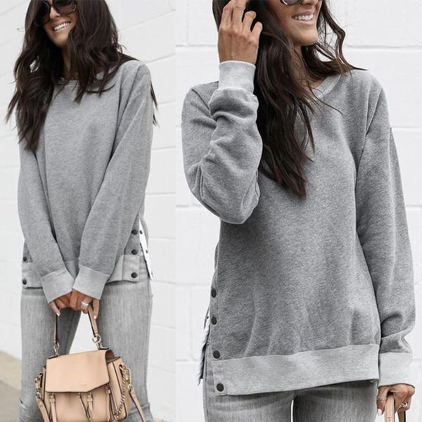 women's hoodies & sweatshirts solid women sweatshirt warm tunics autumn winter ladies blouse casual side slit hoodie pullover elegant, Black
women's hoodies & sweatshirts solid women sweatshirt warm tunics autumn winter ladies blouse casual side slit hoodie pullover elegant, Black