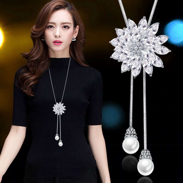 long sweater chain 2020 new versatile simple high grade autumn and winter women's clothing accessories pendant ornament necklace, Silver
long sweater chain 2020 new versatile simple high grade autumn and winter women's clothing accessories pendant ornament necklace, Silver
