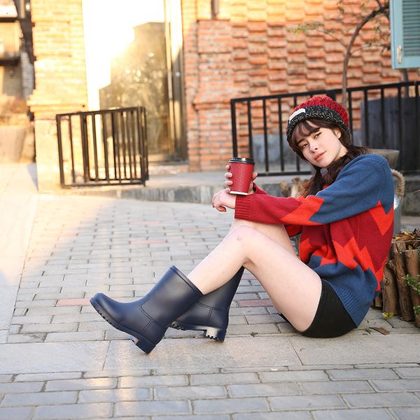 for you female korea autumn and winter fashion dwaterproof water overshoes anti-slip rubber shoes outdoors rain boots summer tt14, Black
for you female korea autumn and winter fashion dwaterproof water overshoes anti-slip rubber shoes outdoors rain boots summer tt14, Black