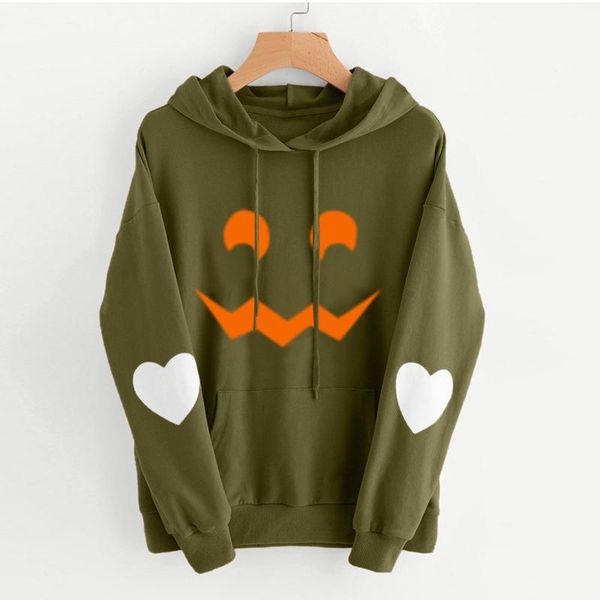 women's hoodies & sweatshirts halloween round neck long sleeve hooded funny pumpkin casual harajuku hoodie feminino, Black
women's hoodies & sweatshirts halloween round neck long sleeve hooded funny pumpkin casual harajuku hoodie feminino, Black