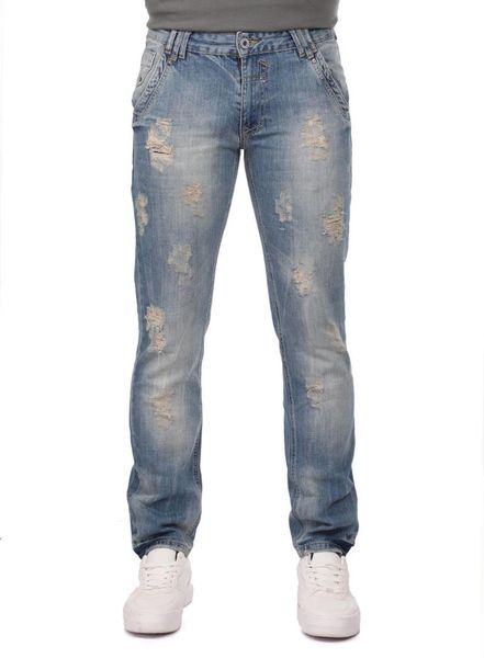 men's jeans last player mens ripped detailed jean trousers, Blue
men's jeans last player mens ripped detailed jean trousers, Blue