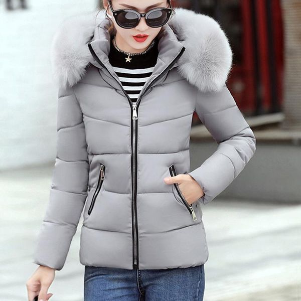 women's jackets fashion 2021 cotton thicken warm winter jacket coat women casual parka clothes fur lining hooded mujer coats, Black;brown
women's jackets fashion 2021 cotton thicken warm winter jacket coat women casual parka clothes fur lining hooded mujer coats, Black;brown