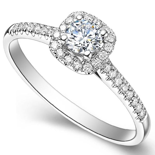 cluster rings 18k au750 white gold ring women wedding anniversary engagement party cushion round moissanite diamond elegant romantic cute, Golden;silver
cluster rings 18k au750 white gold ring women wedding anniversary engagement party cushion round moissanite diamond elegant romantic cute, Golden;silver