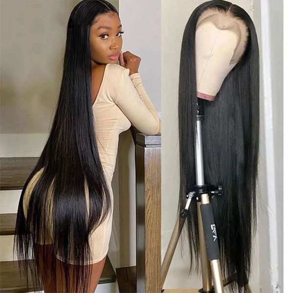 lx brand lace front human hair wigs brazilian straight lace frontal wig 32inch lace closure wig preplucked wig for women leaderfactory d, Black
lx brand lace front human hair wigs brazilian straight lace frontal wig 32inch lace closure wig preplucked wig for women leaderfactory d, Black