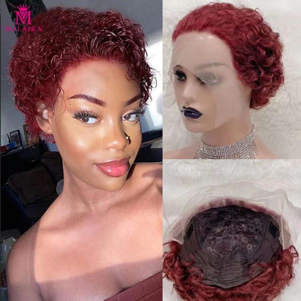 lace wigs malaika hair transparents water curly bouncy curl wig short bob 13x1 front human 99j for black women, Black;brown
lace wigs malaika hair transparents water curly bouncy curl wig short bob 13x1 front human 99j for black women, Black;brown