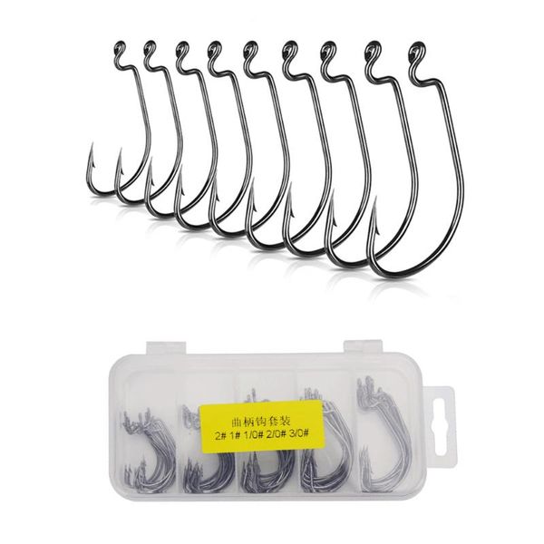 50 pcs coating high carbon steel fishhook hooks circle rustproof barbed hook fishhook sharp strong ocean boat fishing
50 pcs coating high carbon steel fishhook hooks circle rustproof barbed hook fishhook sharp strong ocean boat fishing