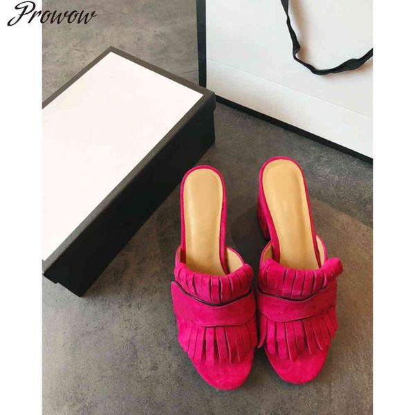 70% off wholesale sandals flip-flops prowow summer classic women mules slippers fashion tassel women's genuine leather heels designer s, Black
70% off wholesale sandals flip-flops prowow summer classic women mules slippers fashion tassel women's genuine leather heels designer s, Black