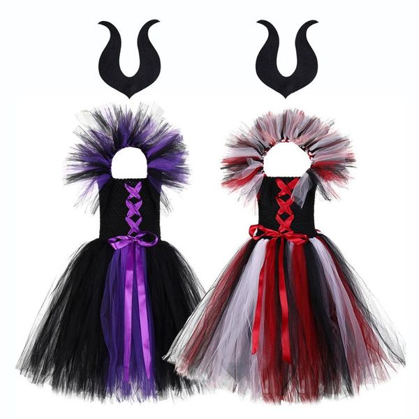 girl's dresses princess girls black purple queen witch dress for kid halloween puff sleeve girl tutu 1-14y clothes with horn, Red;yellow
girl's dresses princess girls black purple queen witch dress for kid halloween puff sleeve girl tutu 1-14y clothes with horn, Red;yellow