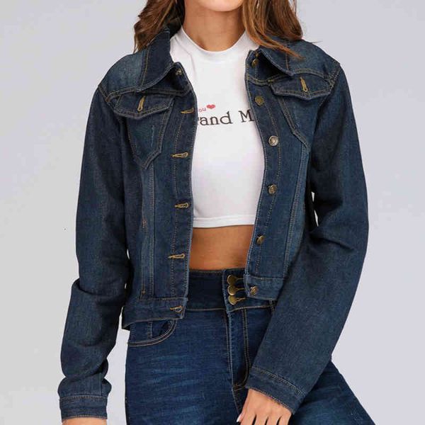 women's jackets fashion casual denim women single-breasted button solid woman autumn lapel long sleeve clothes 993x, Black;brown
women's jackets fashion casual denim women single-breasted button solid woman autumn lapel long sleeve clothes 993x, Black;brown