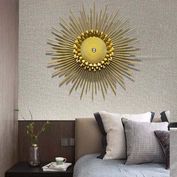 sun wall decoration dining room metal iron art light luxury background wall pendant porch creative
sun wall decoration dining room metal iron art light luxury background wall pendant porch creative