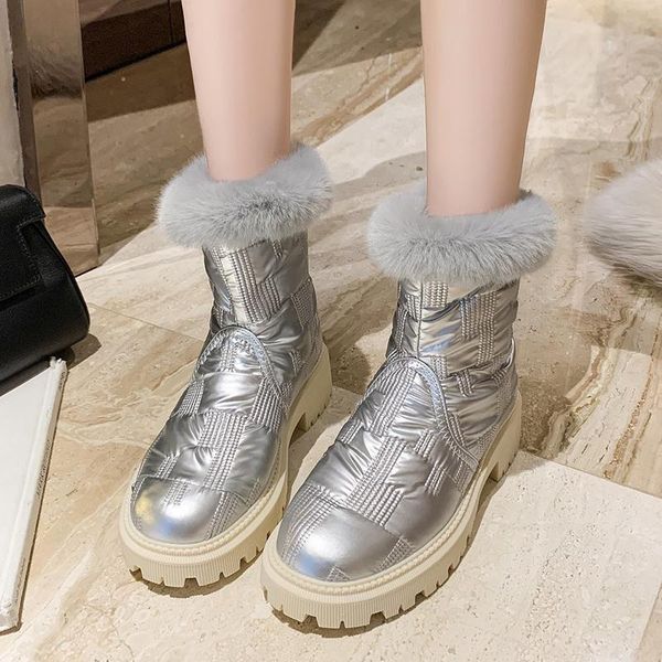 boots drop winter woman platform women chunky thick plush cotton padded shoes warm fur ankle mujer waterproof snow, Black
boots drop winter woman platform women chunky thick plush cotton padded shoes warm fur ankle mujer waterproof snow, Black
