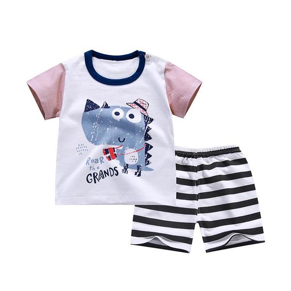 dhl 50set summer baby outfits baby boy girl clothing set dinasour tshirt + shorts 2 clothes suits, White
dhl 50set summer baby outfits baby boy girl clothing set dinasour tshirt + shorts 2 clothes suits, White