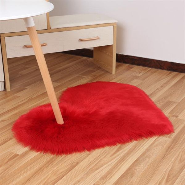 carpets rayuan love heart artificial wool sheepskin hairy carpet faux mat seat pad fur plain fluffy soft area rug tapetes
carpets rayuan love heart artificial wool sheepskin hairy carpet faux mat seat pad fur plain fluffy soft area rug tapetes